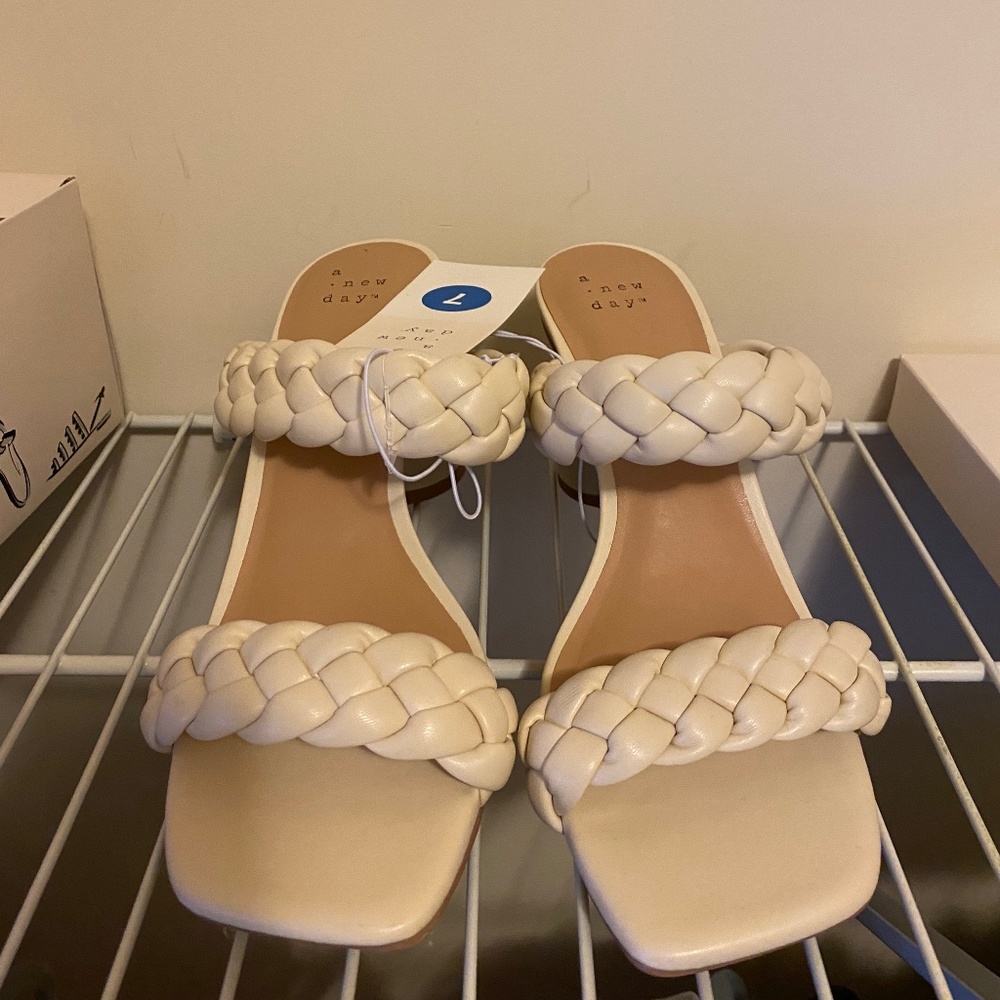 White Sandals